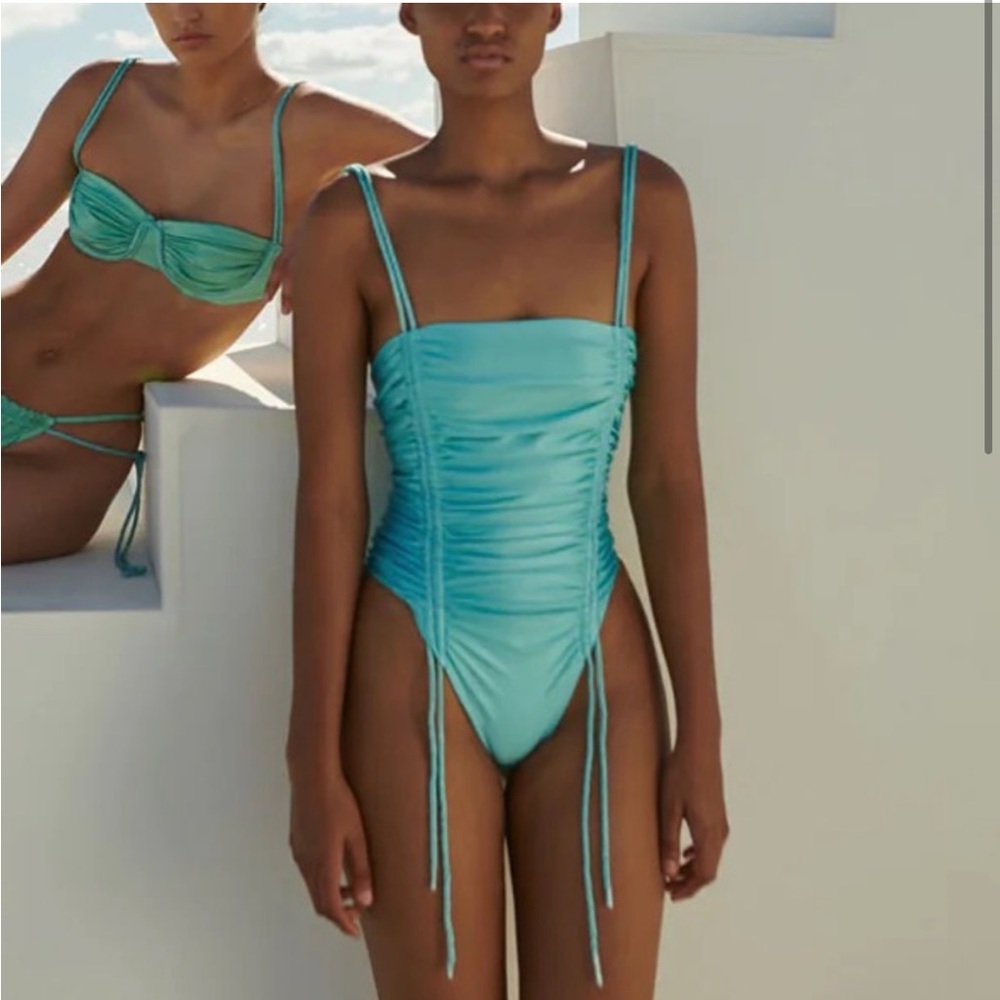 BAOBAB COLLECTION SWIM | Baobab Ancla Runched One Piece (Size Medium)